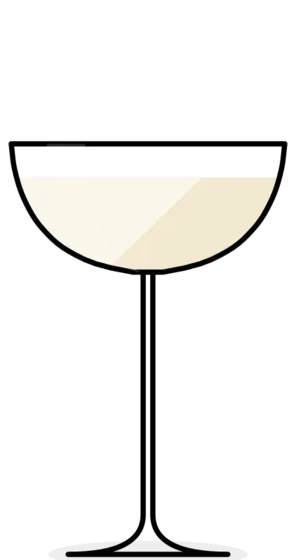 Trinidad Sour in a coupe